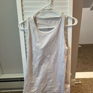 White tank top